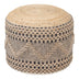 Puf-taburet Bangku, din iuta si bumbac, Natural, F, 45x30 cm