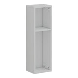 Racks Raft de perete-noptiera, alb, 20x15x65 cm