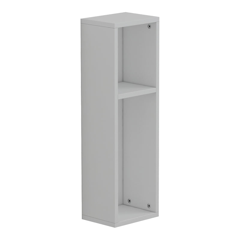 Racks Raft de perete-noptiera, alb, 20x15x65 cm