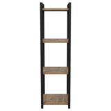 Raft bucatarie Harvey, natural - negru, 33x28x100 cm