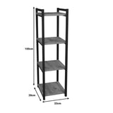 Raft bucatarie Harvey, natural - negru, 33x28x100 cm