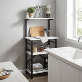Raft Bucatarie Smart MB1-998-4060S Home Collection®, 4 rafturi, Alb, 60x128x40 cm - Alb | SKU: MB1-998-4060S, MB1-657-4060S
