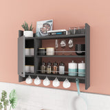 Raft de bucatarie Knerr, 85x65x15 cm - Gri