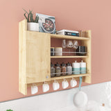 Raft de bucatarie Knerr, 85x65x15 cm - Crem