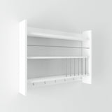 Raft de bucatarie Kolin, alb, 85x65x15 cm