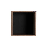 Raft de perete RAF-033-DD-1 Home Collection®, 33x33x19 cm - Nuc | SKU: RAF-033-DD-1, RAF-033-OO-1, RAF-033-FF-1, RAF-033-UU-1