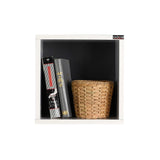 Raft de perete RAF-033-DD-1 Home Collection®, 33x33x19 cm - Alb | SKU: RAF-033-DD-1, RAF-033-OO-1, RAF-033-FF-1, RAF-033-UU-1