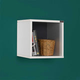 Raft de perete RAF-033-DD-1 Home Collection®, 33x33x19 cm - Alb | SKU: RAF-033-DD-1