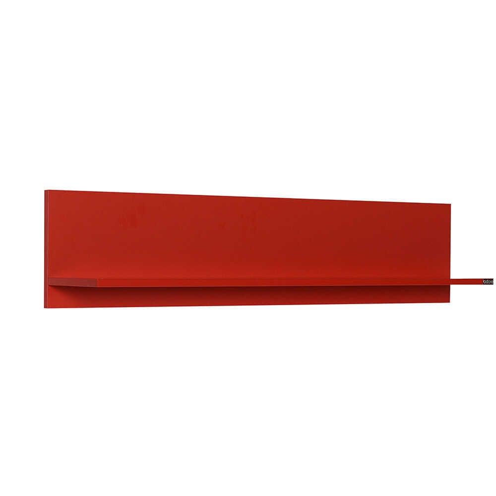 Raft de perete RAF-11-PP-1 Home Collection® Optimal, 120x25x20 cm - Rosu | SKU: RAF-11-KK-1