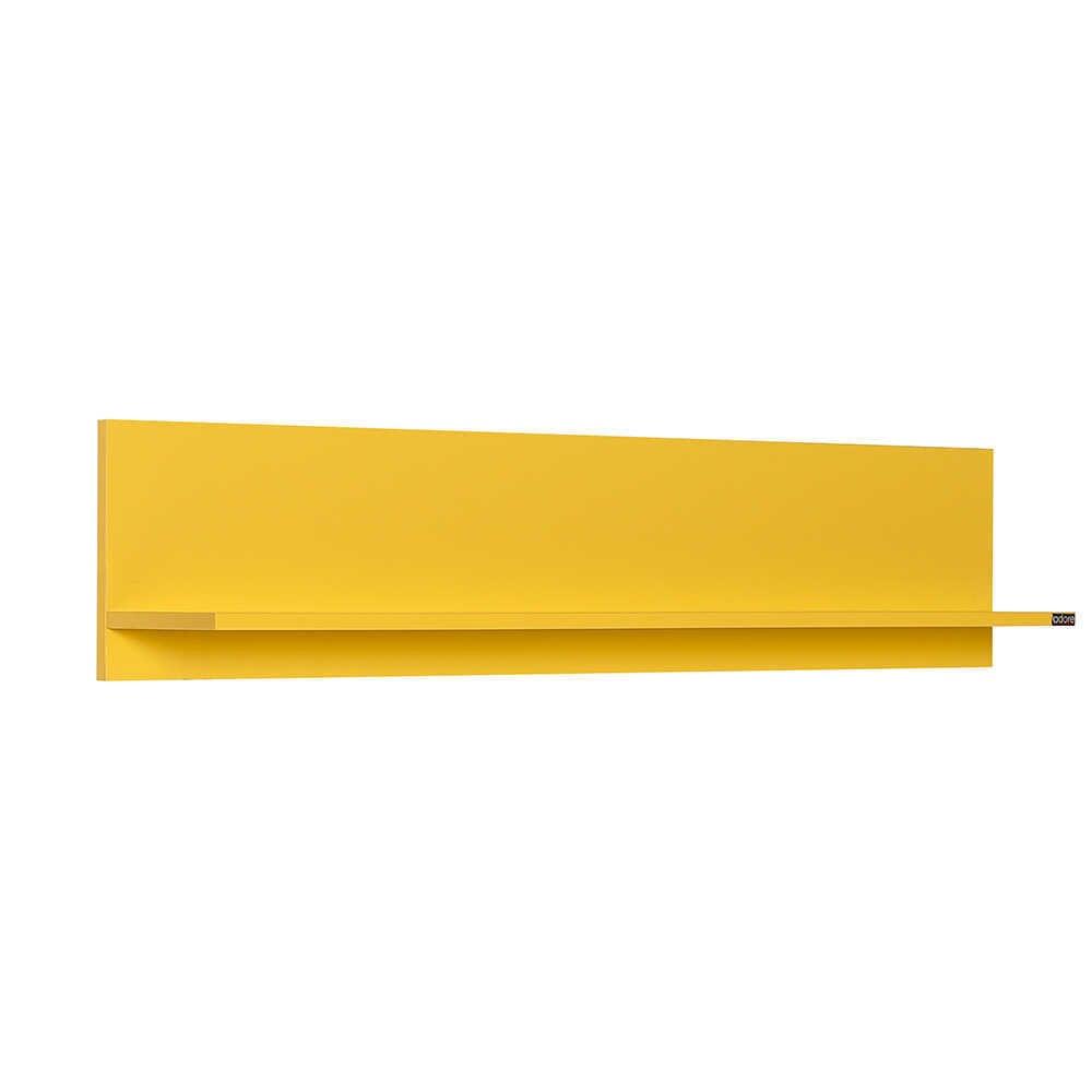 Raft de perete RAF-11-PP-1 Home Collection® Optimal, 120x25x20 cm - Galben | SKU: RAF-11-HH-1