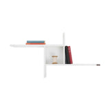 Raft de perete RAF-04-DD-1 Home Collection® Windmill cu 3 Compartimente, 100x50x18 cm - Alb | SKU: RAF-04-DD-1, RAF-04-OO-1, RAF-04-UU-1, RAF-04-YY-1, RAF-04-FF-1