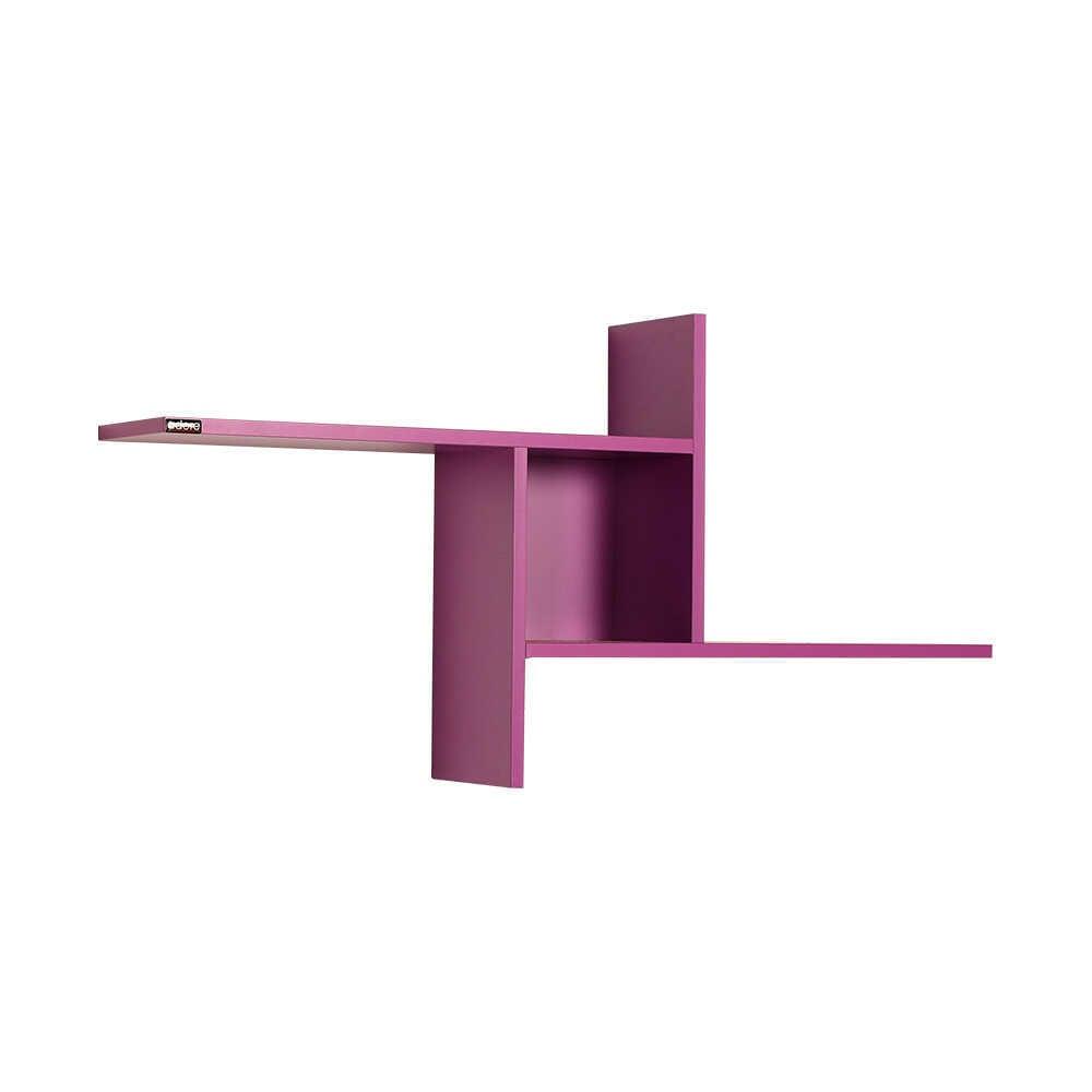 Raft de perete RAF-04-DD-1 Home Collection® Windmill cu 3 Compartimente, 100x50x18 cm - Mov | SKU: RAF-04-DD-1, RAF-04-OO-1, RAF-04-UU-1, RAF-04-YY-1, RAF-04-FF-1