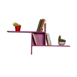 Raft de perete RAF-04-DD-1 Home Collection® Windmill cu 3 Compartimente, 100x50x18 cm - Mov | SKU: RAF-04-DD-1, RAF-04-OO-1, RAF-04-UU-1, RAF-04-YY-1, RAF-04-FF-1