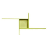 Raft de perete RAF-04-DD-1 Home Collection® Windmill cu 3 Compartimente, 100x50x18 cm - Verde | SKU: RAF-04-YY-1