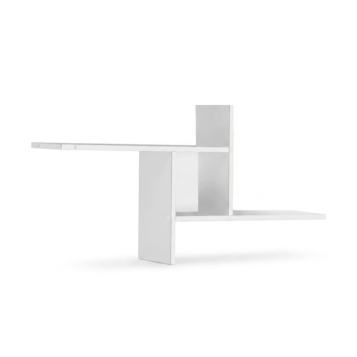 Raft de perete RAF-04-DD-1 Home Collection® Windmill cu 3 Compartimente, 100x50x18 cm - Alb | SKU: RAF-04-DD-1, RAF-04-OO-1, RAF-04-UU-1, RAF-04-YY-1, RAF-04-FF-1
