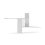 Raft de perete RAF-04-DD-1 Home Collection® Windmill cu 3 Compartimente, 100x50x18 cm - Alb | SKU: RAF-04-DD-1, RAF-04-OO-1, RAF-04-UU-1, RAF-04-YY-1, RAF-04-FF-1