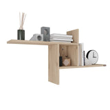 Raft de perete RAF-04-DD-1 Home Collection® Windmill cu 3 Compartimente, 100x50x18 cm - Stejar | SKU: RAF-04-FF-1