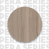 Raft de perete Bucatarie Stonewall, 3 rafturi, 43x60x9 cm - Natur