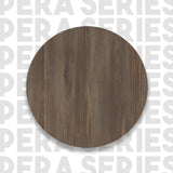 Raft de perete Bucatarie Stonewall, 3 rafturi, 43x60x9 cm - Maro