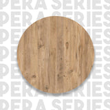 Raft de perete Bucatarie Stonewall, 3 rafturi, 43x60x9 cm - Natur