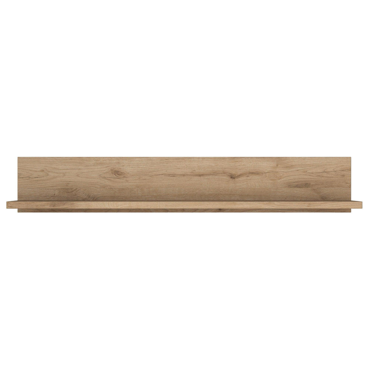 Raft de perete Claudia, Nuc, 90x15x15 cm