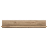 Raft de perete Claudia, Nuc, 90x15x15 cm