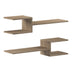 Raft de perete modern Galler, Diverse culori, 79x19x18 cm - 230-000166