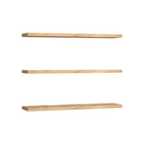 Set 3 rafturi de perete Edna, Melamina, 60x14 cm - Set 3 rafturi de perete Edna, Melamina, 60x14 cm