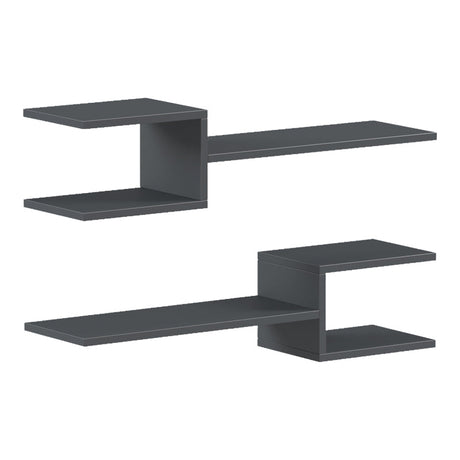 Raft de perete modern Galler, Diverse culori, 79x19x18 cm