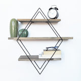 Raft de perete Kube, Nuc, 60x60x14 cm
