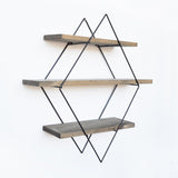 Raft de perete Kube, Nuc, 60x60x14 cm