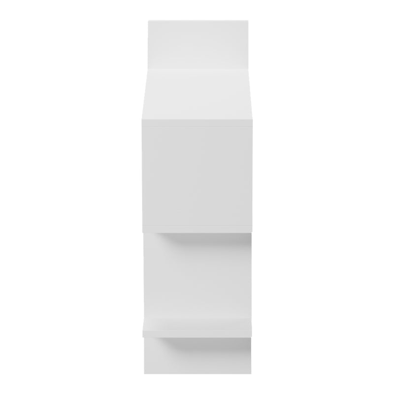 Raft de perete Parallel, Diverse culori, 70x22x66 cm - Alb