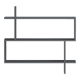 Raft de perete Parallel, Diverse culori, 70x22x66 cm - Antracit