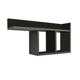 Raft de perete Room, Alb - Gri - Stejar - Galben, 72x37x18 cm - Gri