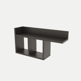Raft de perete Room, Alb - Gri - Stejar - Galben, 72x37x18 cm - Gri