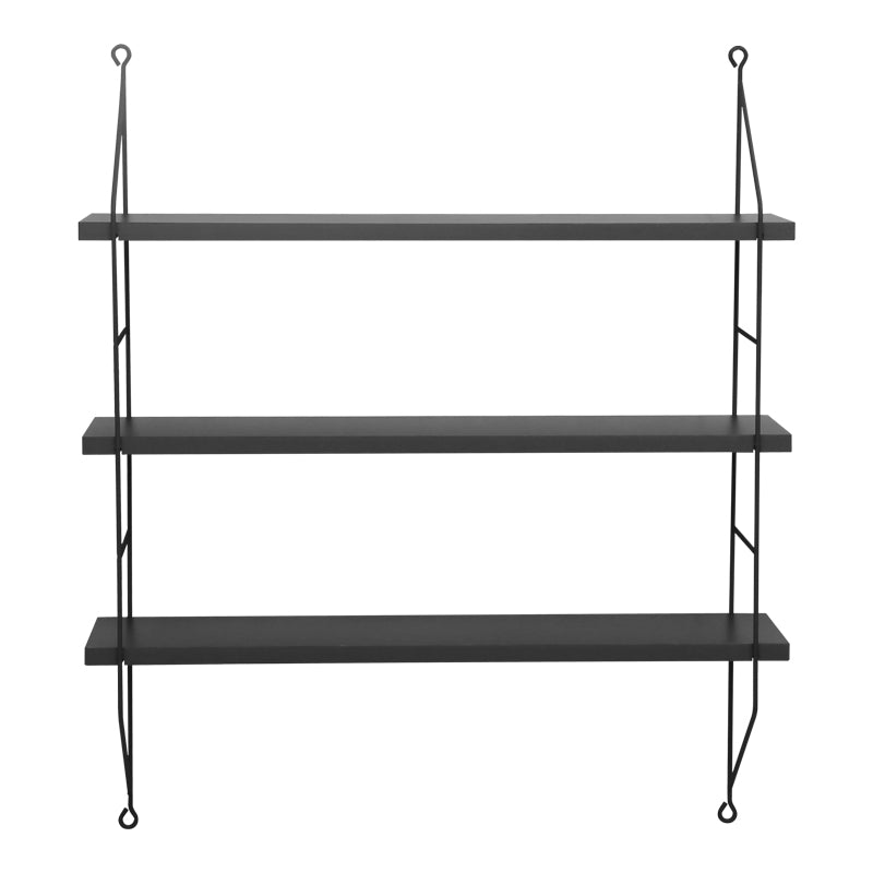 Antracit | SKU: 225-000107 | Raft de perete Vender, 60x15x70 cm, varianta Antracit, produs pentru amenajarea locuinței, disponibil online în România la CasaMob