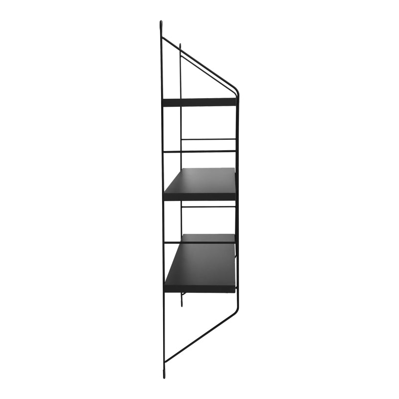 Antracit | SKU: 225-000107 | Raft de perete Vender, 60x15x70 cm, varianta Antracit, produs pentru amenajarea locuinței, disponibil online în România la CasaMob