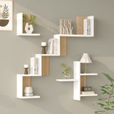 Raft de perete Wall shelf Verso stejar cu antracit color, Stejar - Antracit, 100x15x103 cm - Raft de perete Wall shelf Verso stejar cu antracit color, Stejar - Antracit, 100x15x103 cm - 176-000241