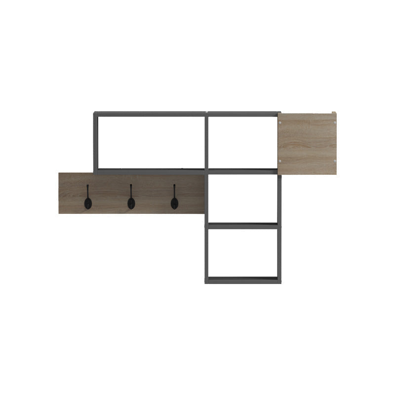 Cuier Wenia, Lemn, 99x15x61 cm - Sonoma-Antracit