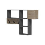 Cuier Wenia, Lemn, 99x15x61 cm - Sonoma-Antracit