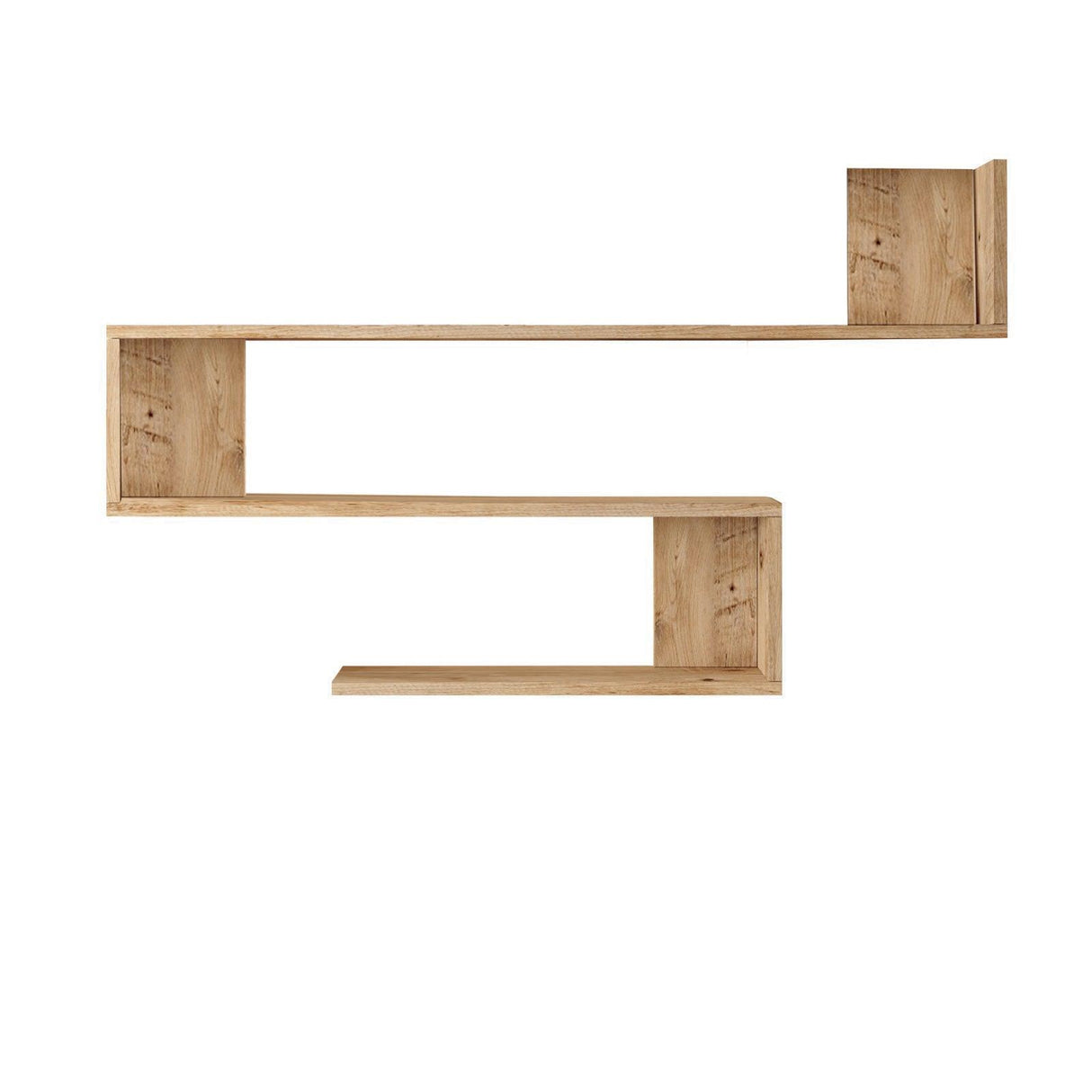 Raft de perete WL10, Stejar, 120x72x15 cm