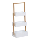 Raft de podea Arvy, Bambus, 32x20x76 cm - Raft de podea Arvy, Bambus, 32x20x76 cm