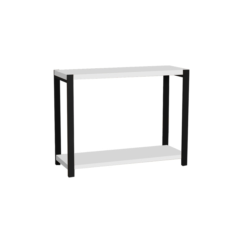 Raft Masa Lerf stejar-metal, negru, 45x17x35 cm - Raft Masa Lerf stejar-metal, negru, 45x17x35 cm - 321-000035