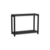 Raft Masa Lerf stejar-metal, negru, 45x17x35 cm - 321-000036