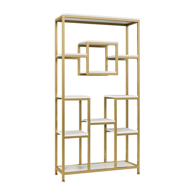 Biblioeca Aduti, aur-alb, 90x34x182 cm