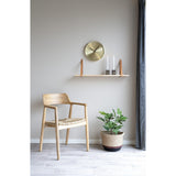 Raft Mimosa, Natural - Negru, 80x20 cm - Natural