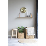 Raft Mimosa, Natural - Negru, 80x20 cm - Natural
