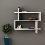 Raft Paralel, Maro - Alb, 70x22x65 cm - Raft Paralel, Maro - Alb, 70x22x65 cm - 119-000773