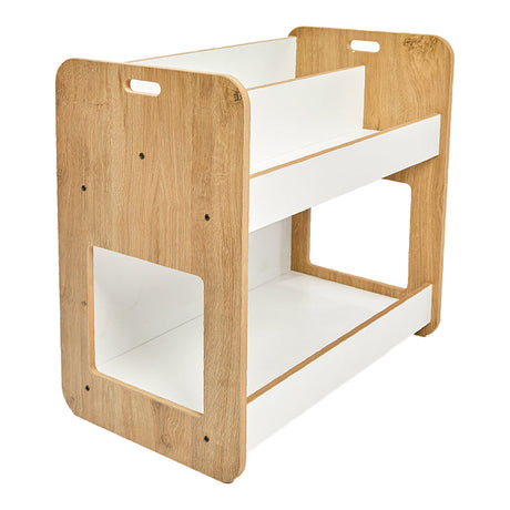 Raft pentru gru, alb Natural, 57x34x55 cm