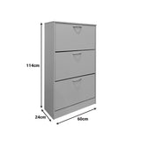 Pantofar Savaz, Lemn, 60x24x114 cm - Sonoma